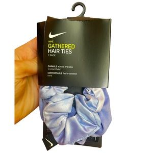 NIKE tie-dye scrunchie hair tie 2-pack
